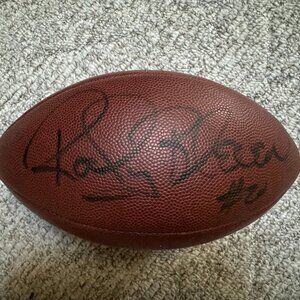 Rocky Bleier Autographed Football